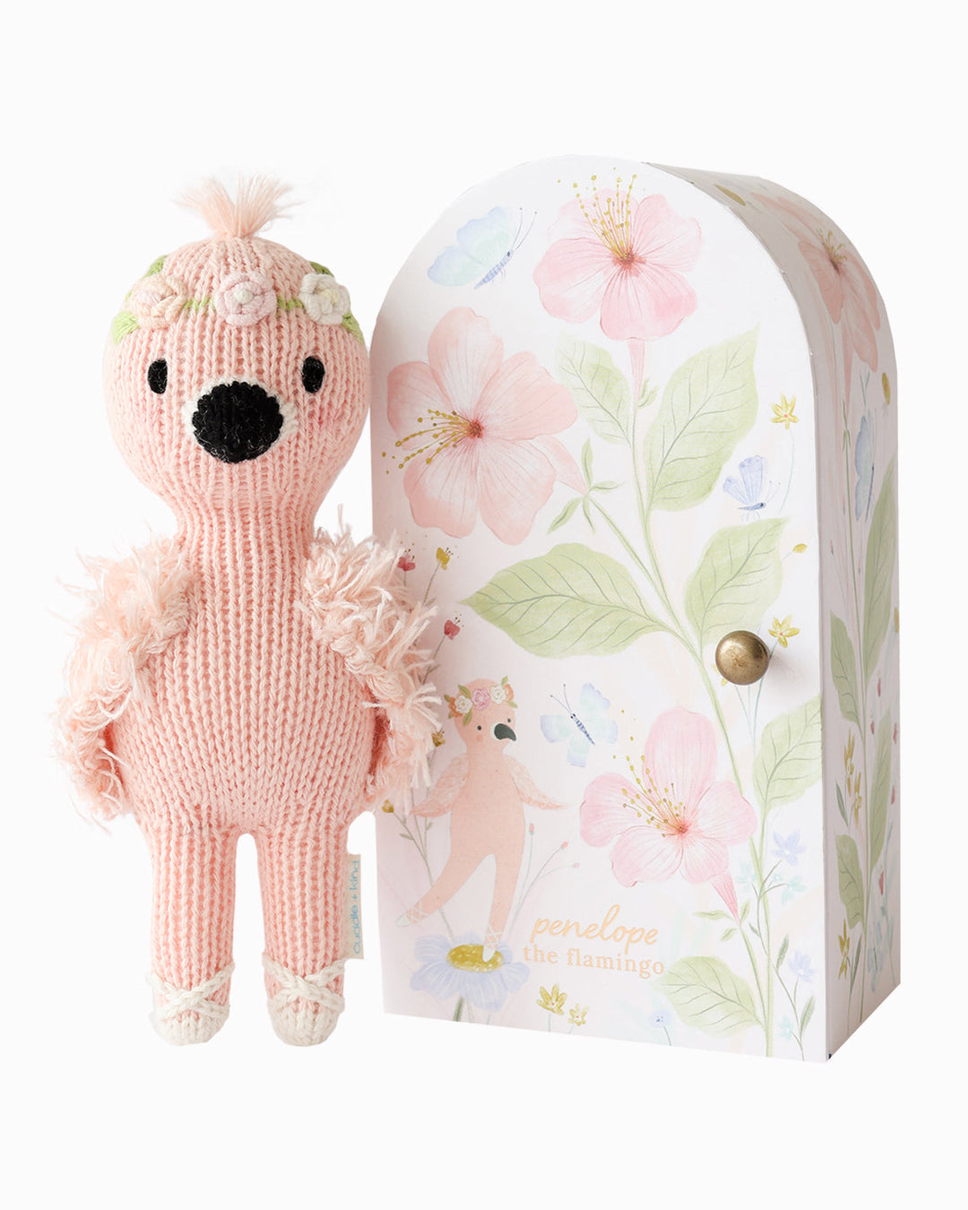 Tiny Penelope The Flamingo by Cuddle &amp; Kind