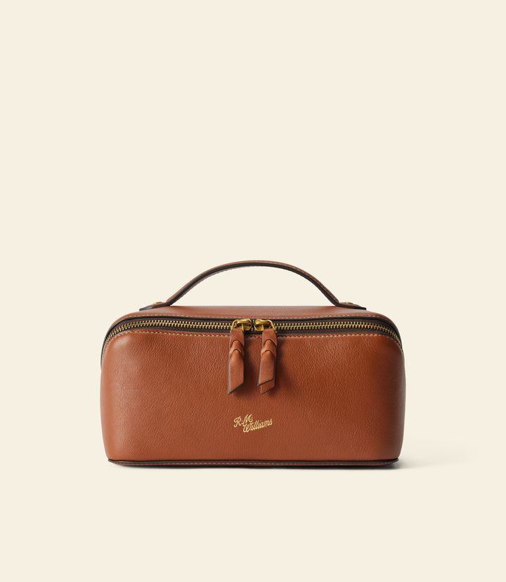 R.M.Williams Lorne vanity case - Tan