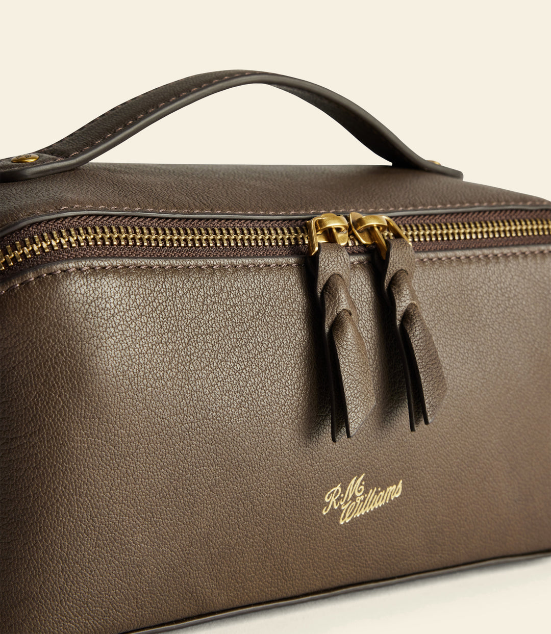 R.M.Williams Lorne vanity case - Khaki - view 5