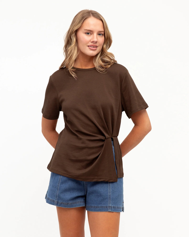 Ebby and I Blue Mood Top - Chocolate - photo 1 of 4