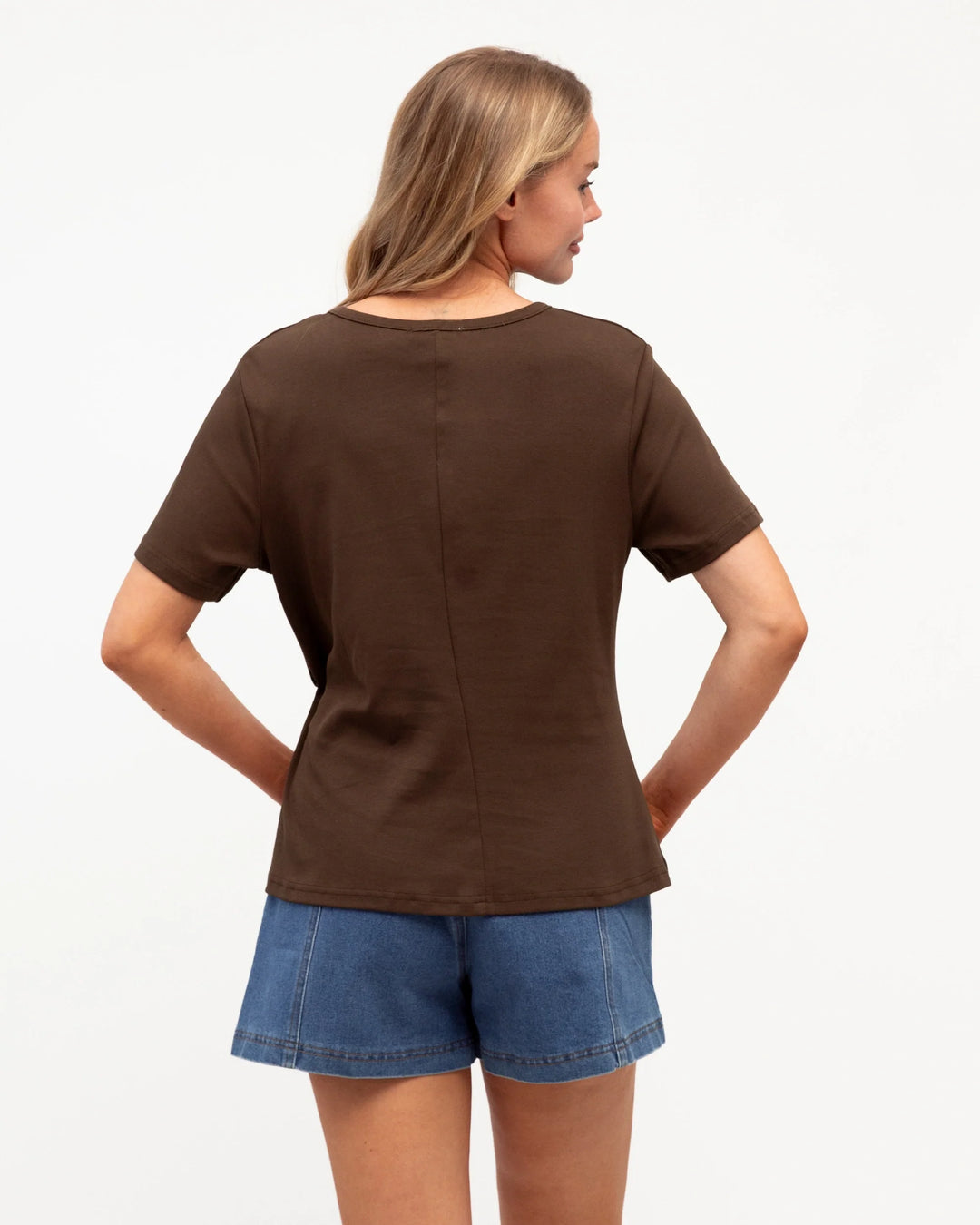 Ebby and I Blue Mood Top - Chocolate - photo 4 of 4
