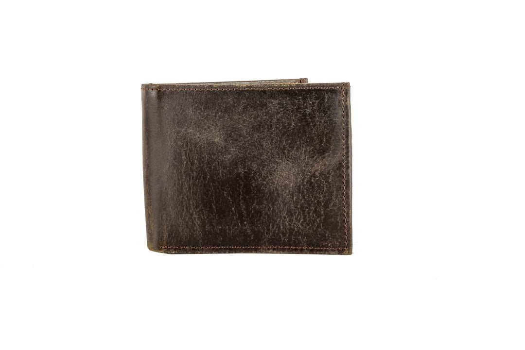 Indepal Slot Leather Wallet - Crazy Horse Brown - image 5