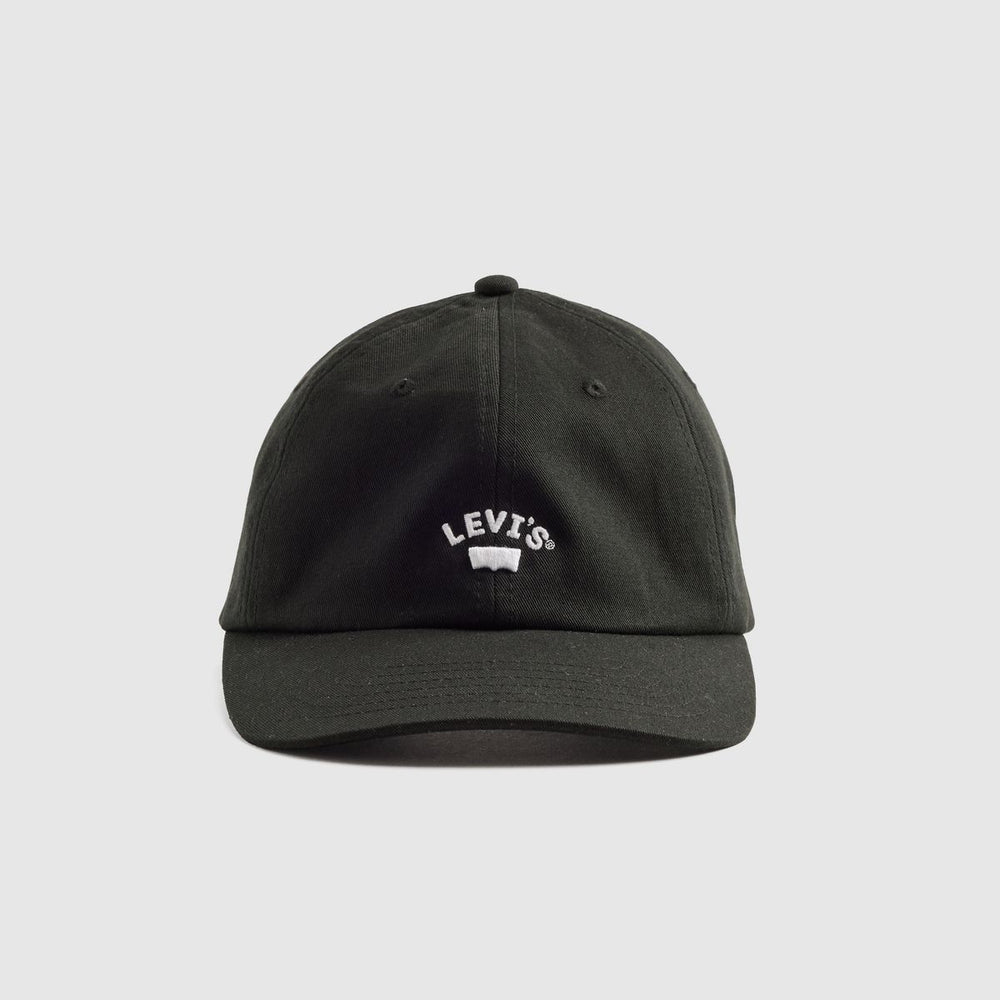 Levi's Lazy Girl Logo Cap - Caviar Twill - image 2