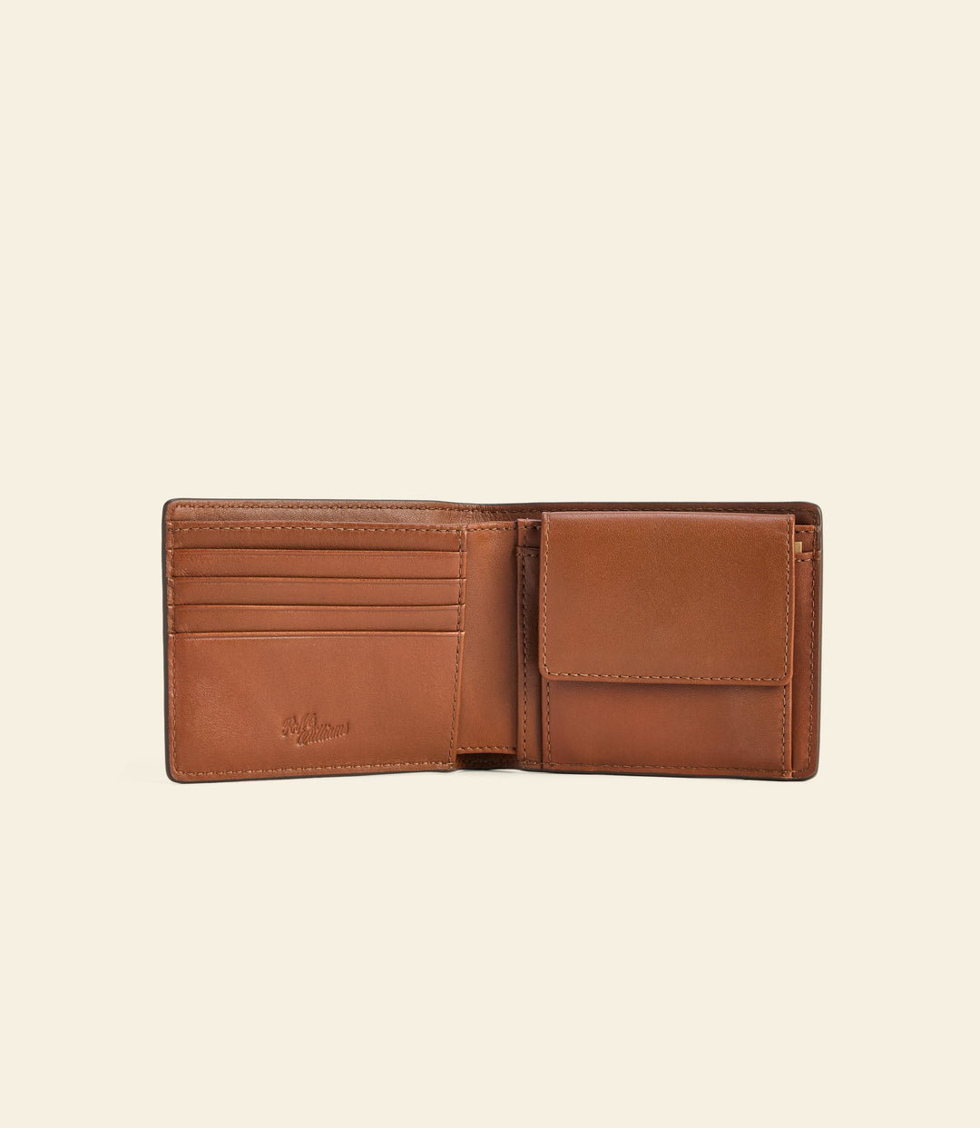 R.M.Williams Bifold wallet with pocket - Tan