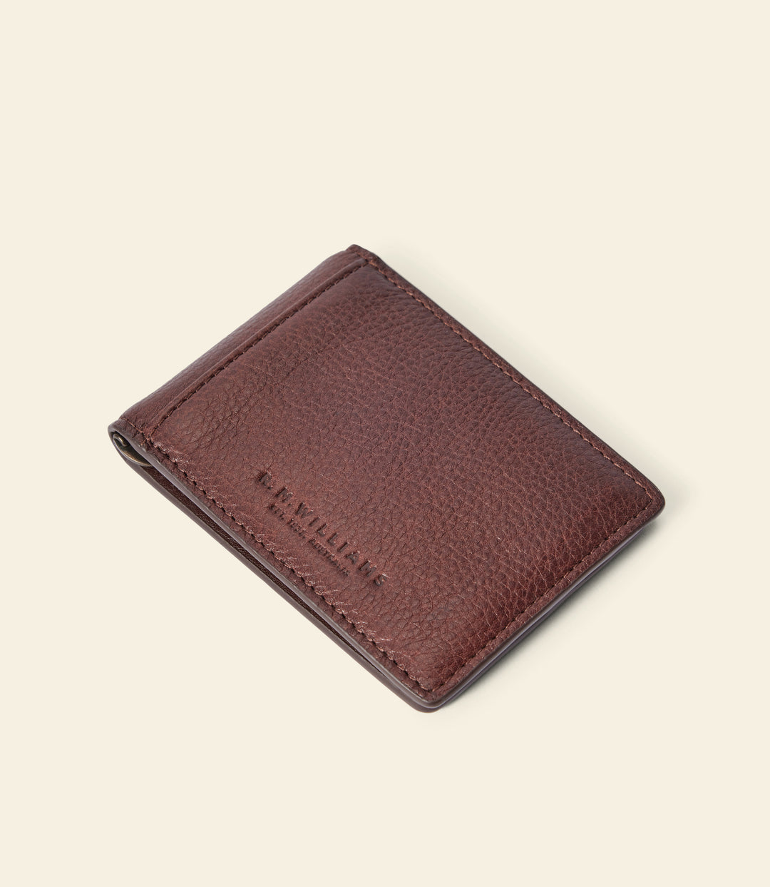 R.M.Williams Farrier bifold with money clip - Whiskey