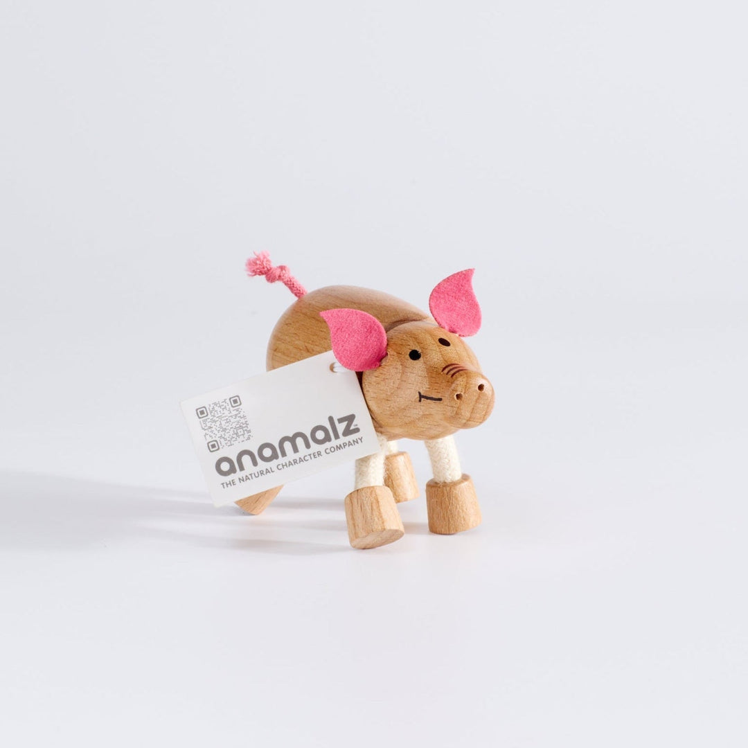 Anamalz Barnfields Pig, wooden toy by Anamalz – photo 2 of 4
