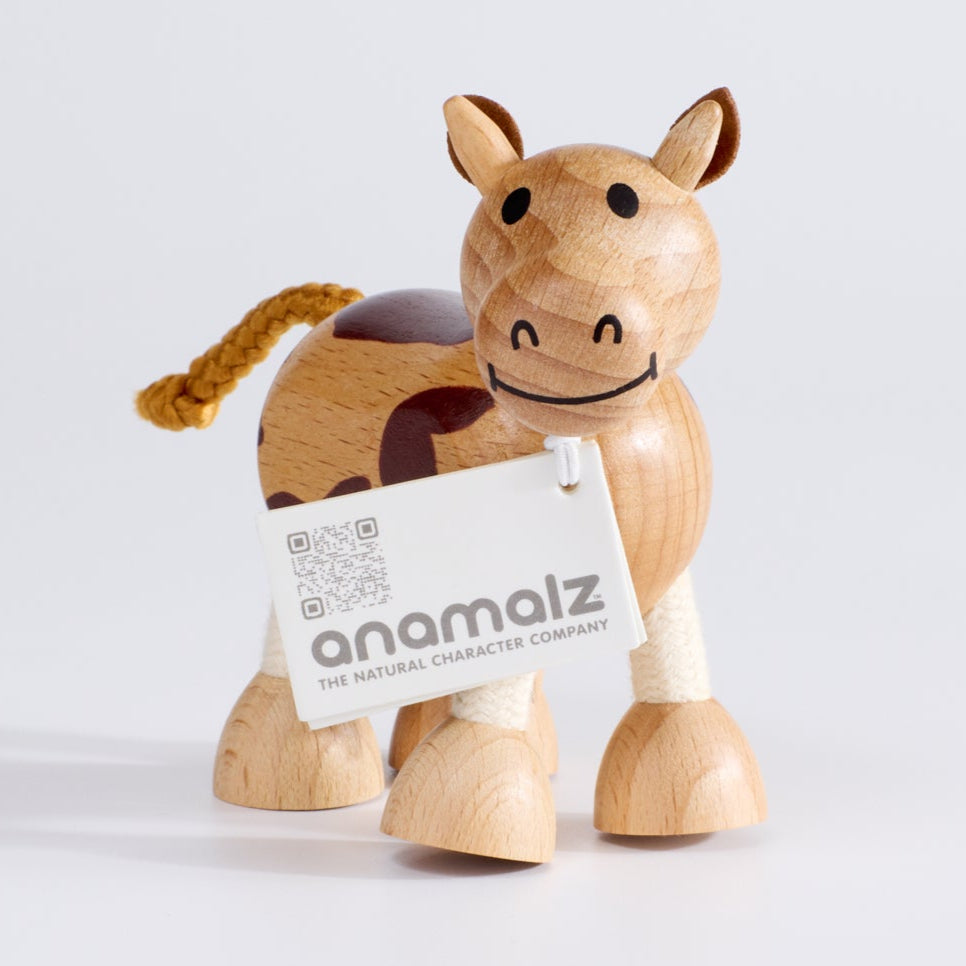 Anamalz Barnfields Cow, wooden toy by Anamalz – photo 3 of 5