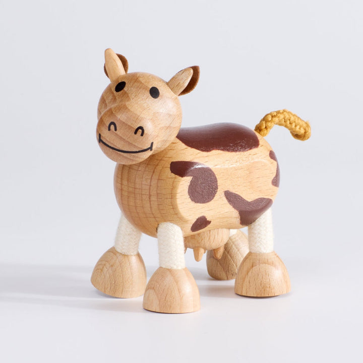 Anamalz Barnfields Cow, wooden toy by Anamalz – photo 1 of 5