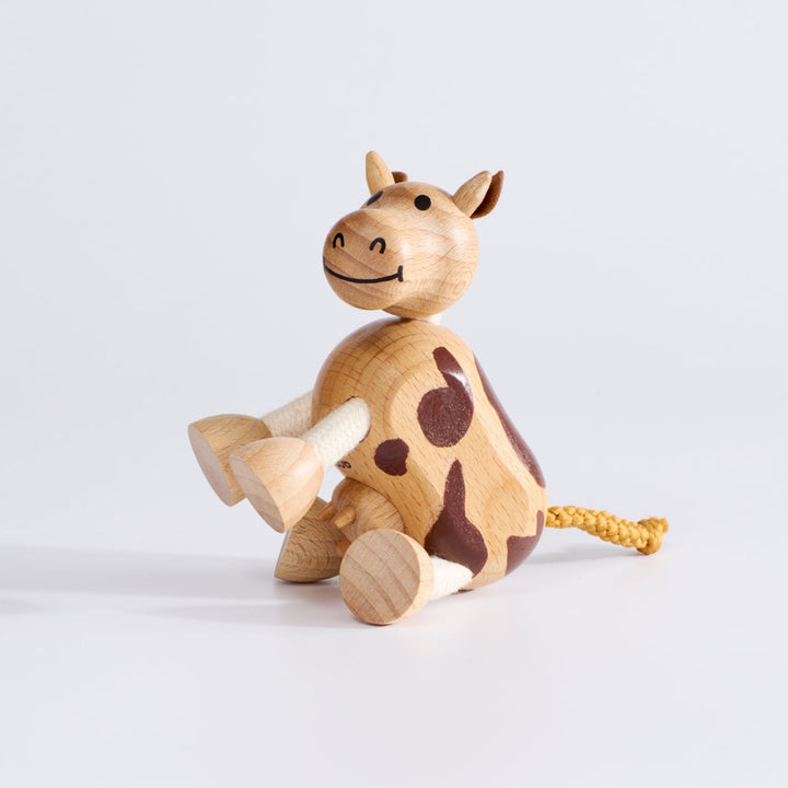 Anamalz Barnfields Cow, wooden toy by Anamalz – photo 2 of 5