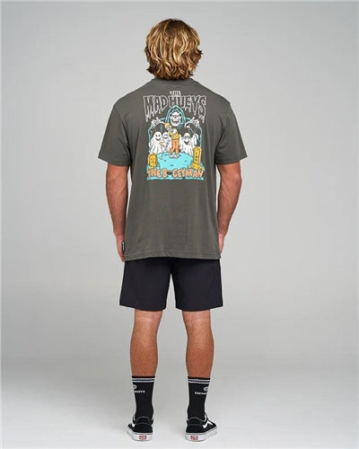 The Mad Hueys Bogeyman | SS Tee - Charcoal
