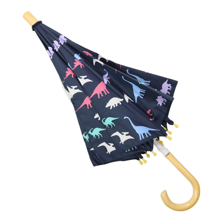 Korango - Colour Change Dinosaur Umbrella - Navy
