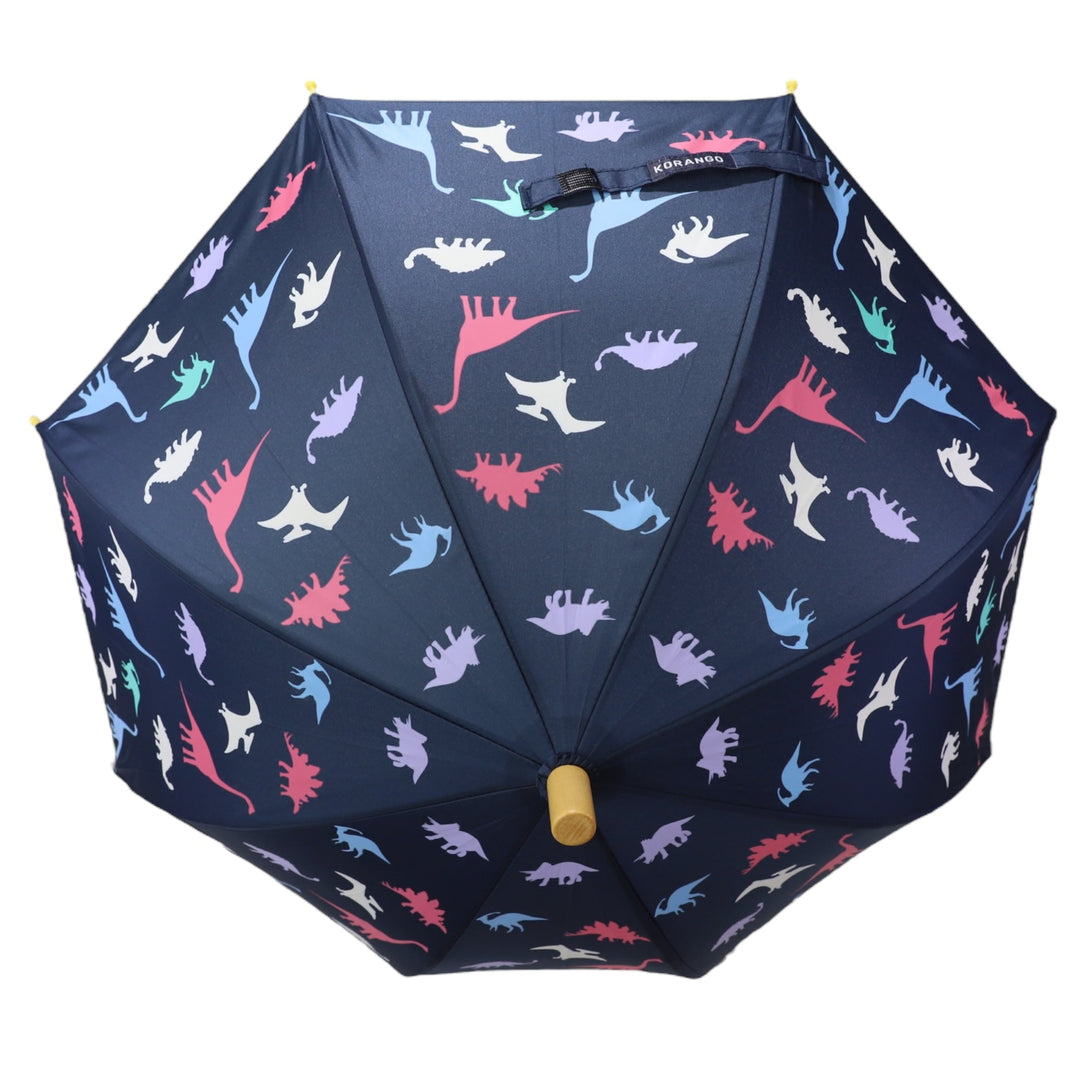 Korango - Colour Change Dinosaur Umbrella - Navy