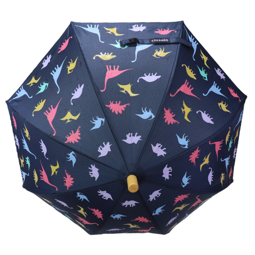Korango - Colour Change Dinosaur Umbrella - Navy