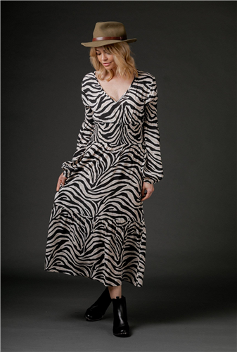 Mi Moso - Simone Dress - Zebra
