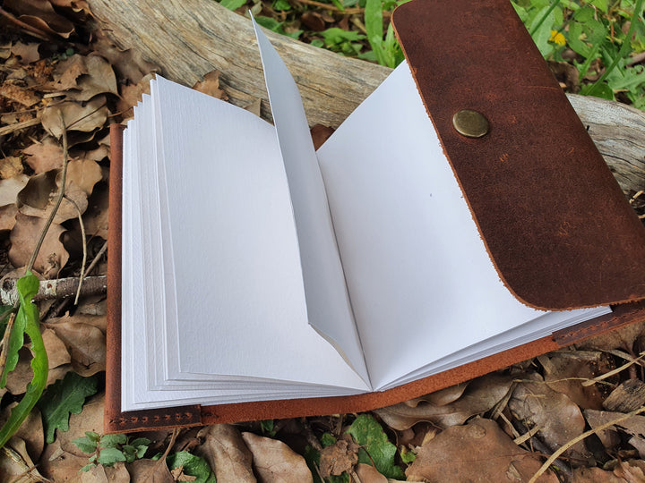 Indepal Refillable Leather Journal A6 - Clip - image 4