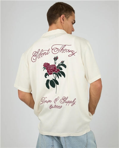 Silent Theory Rose S/S Shirt - Natural