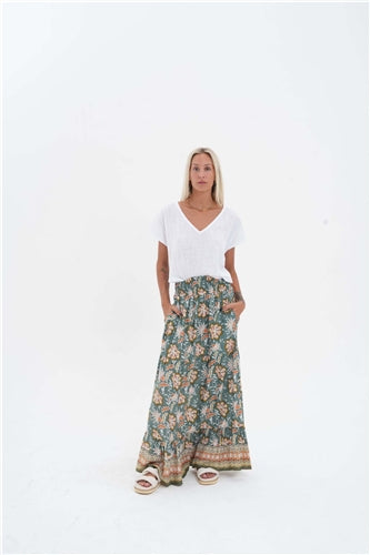 Carbon The Label - Tierra Tiered Skirt/Dress