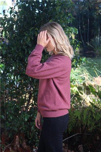 Lothlorian Crew Neck Jumper - Orchid