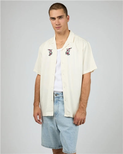Silent Theory Rose S/S Shirt - Natural