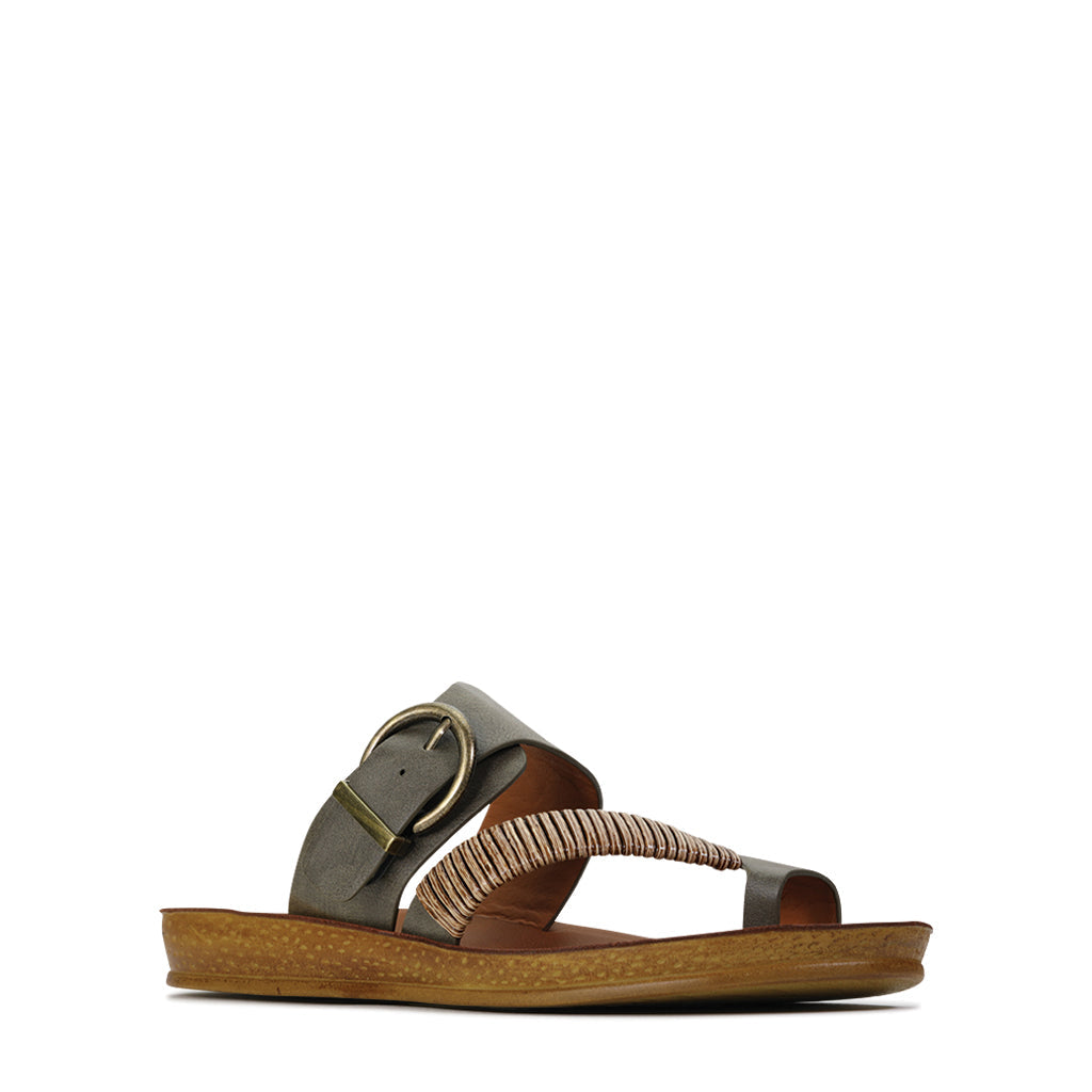 Los Cabos Bria Sandal - Khaki