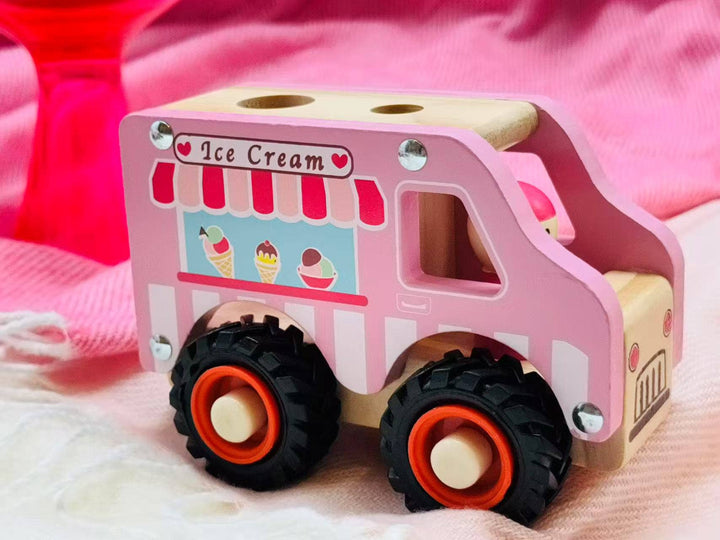 ToysLink - Toyslink Wooden Ice Cream Van