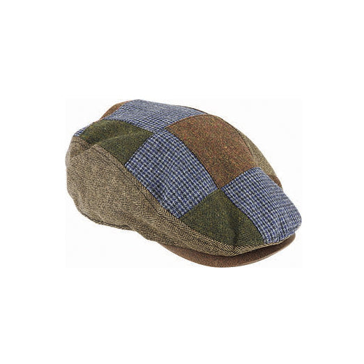 Avenel WREN - WOOL BLEND PATCHWORK IVY in BROWN