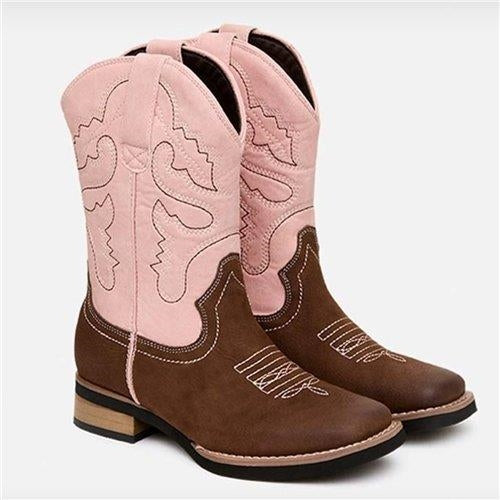 Baxter Boots Youth Western - Light Pink
