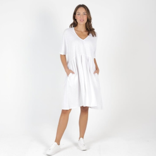 Betty Basics Portsea Dress White