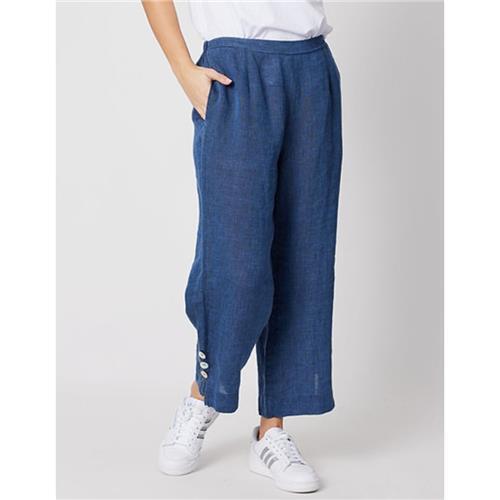 Hammock &amp; Vine - 3 Button Wide Leg Pant