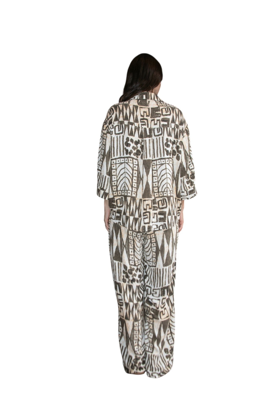 Carbon The Label - Sabine Shirt - Cream/Truffle