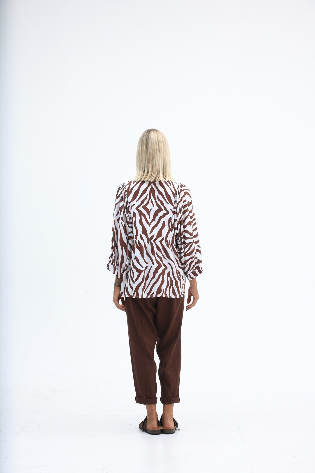 Carbon Tuscan Linen Pant - Truffle