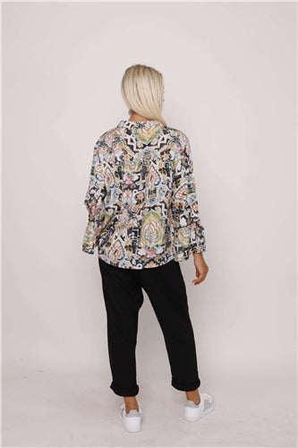 Carbon The Label - Perla Tiered Top - Black