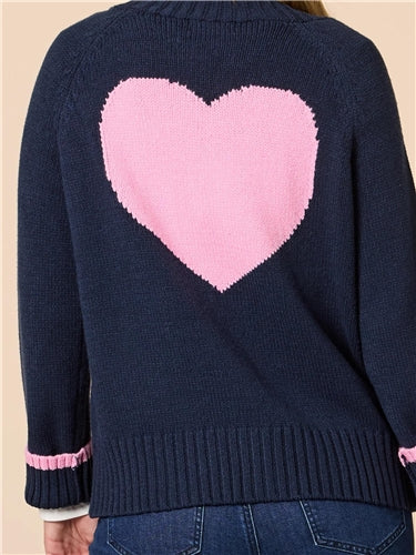 Threadz - Back To Love Cardi - Navy