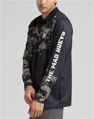 The Mad Hueys Getting Hammered | Fishing Jersey - Vintage Black