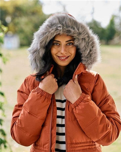 Rainbird - Elara Urban Puffer Jacket - Cinnamon