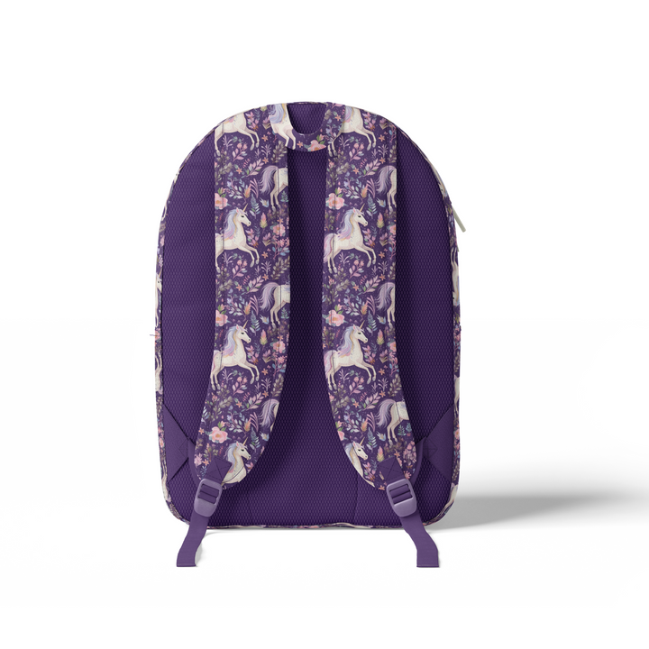 Confetti Kidz Early Years Backpack in Dreamy Unicorn, back view