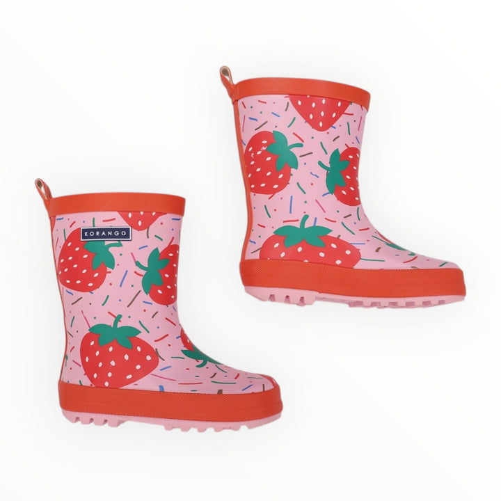 Korango - Strawberries &amp; Sprinkles Gumboot - Pink