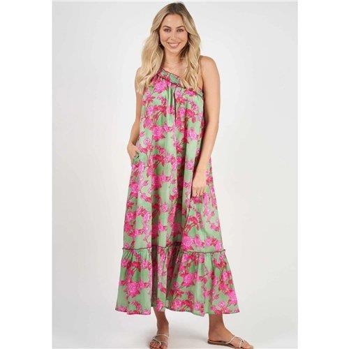 Naudic - Jackie Maxi Seville Print Green