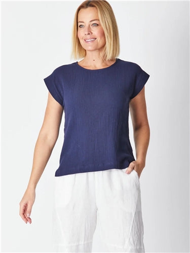 Luna Sky - Tarin Everyday Top - Navy