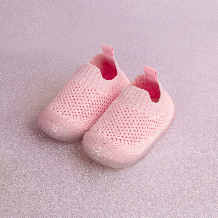 Duckies Slip-On - Glitter Pink