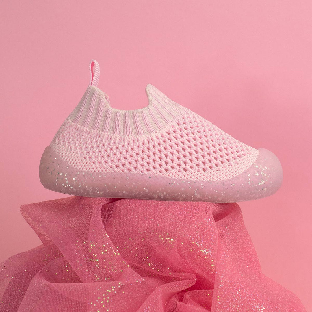 Duckies Slip-On - Glitter Pink