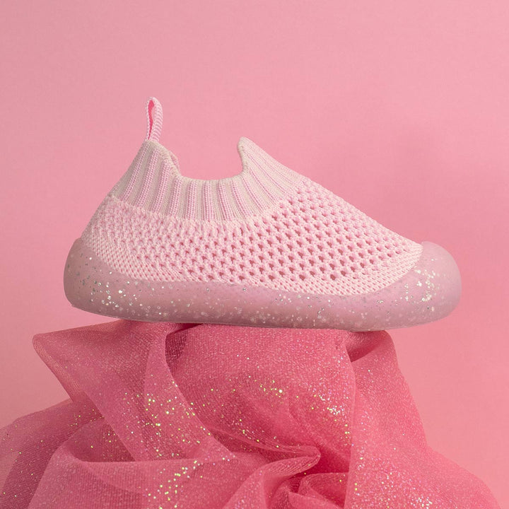 Duckies Slip-On - Glitter Pink