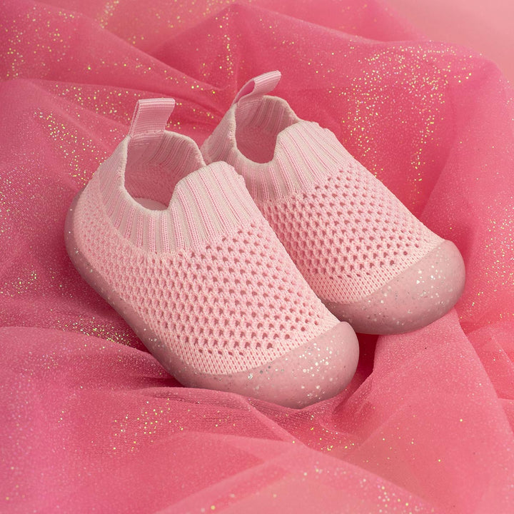 Duckies Slip-On - Glitter Pink