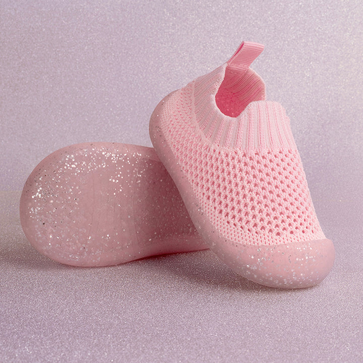 Duckies Slip-On - Glitter Pink