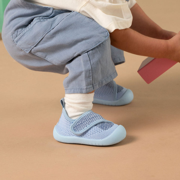 Duckies Velcro - Sky Blue