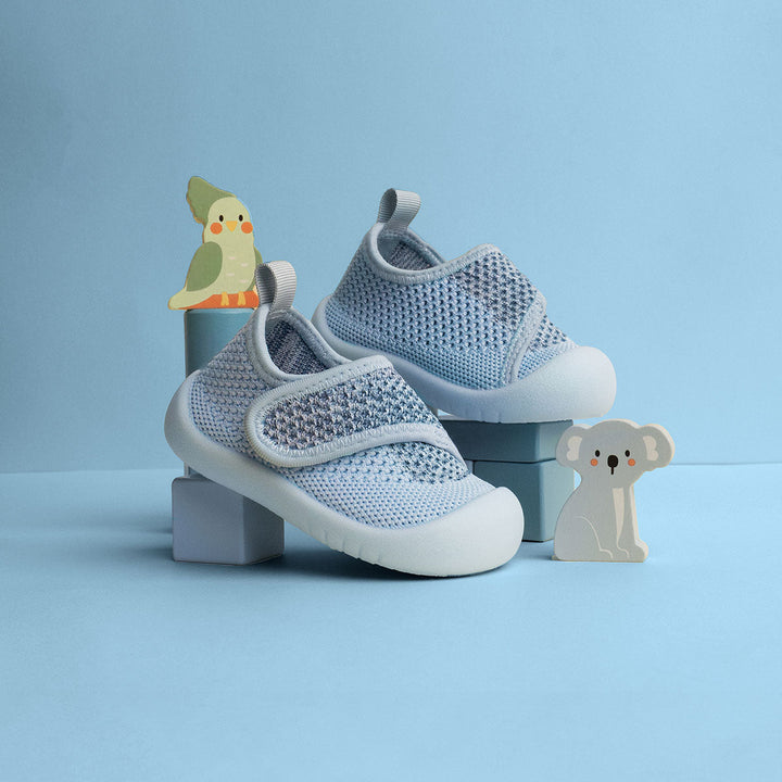 Duckies Velcro - Sky Blue