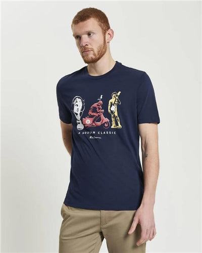 Ben Sherman - Statue Tee - Navy