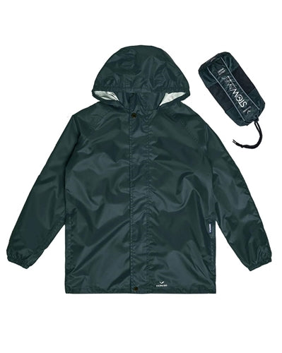 Rainbird Kids Stowaway Jacket - Forest Green