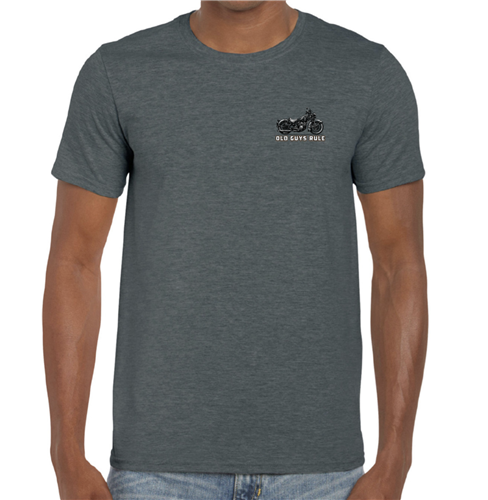 Old Guys Rule - Born To Ride - Dark Heather
