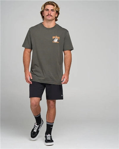 The Mad Hueys Bogeyman | SS Tee - Charcoal